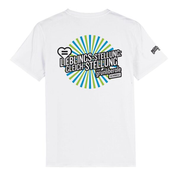 Lieblingsstellung: Gleichstellung - Unisex-T-Shirt aus Bio Baumwolle