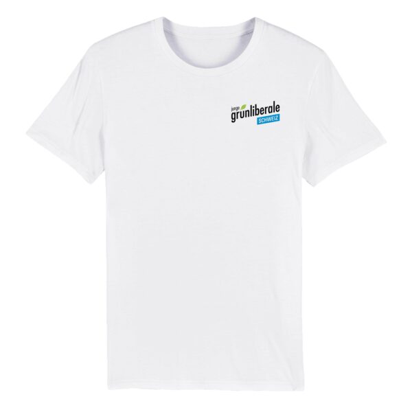 Logo farbig - Unisex-T-Shirt aus Bio Baumwolle
