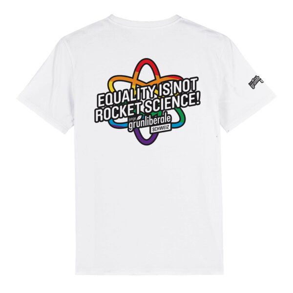 Equality is not Rocket Science - Unisex-T-Shirt aus Bio Baumwolle